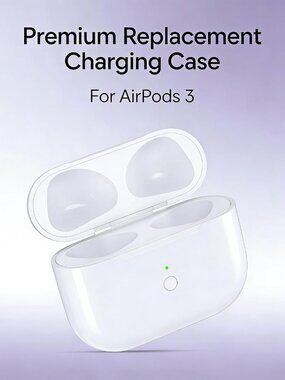Wireless Charging Case Replacement Compatible with AirPods 3rd Generation